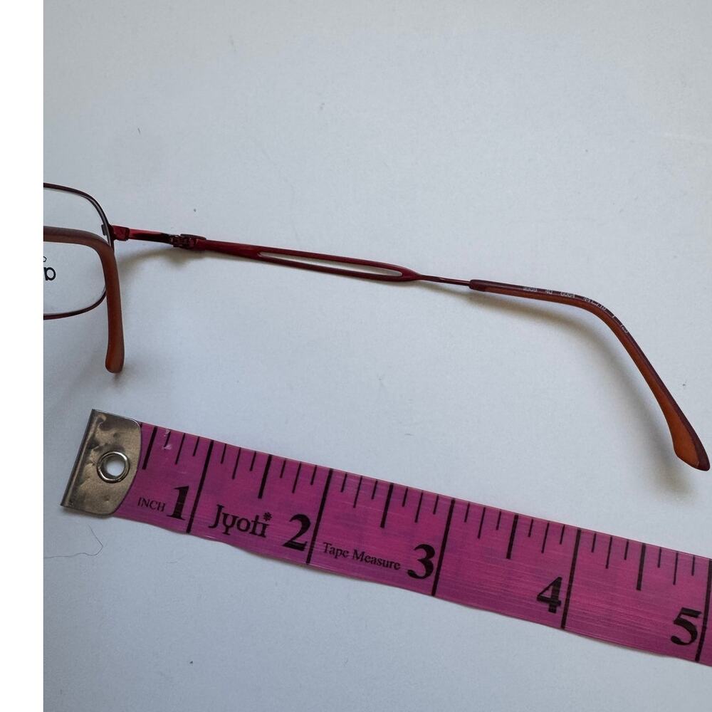 NEW Adidas Kids A 959 Red Steel Frame Glasses - Picture 6 of 7
